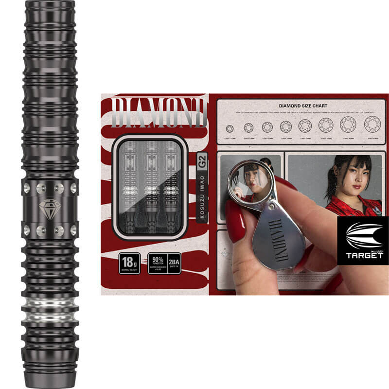 TARGET】PRIME DIAMOND G2 いわお小鈴Model 18g 2BA