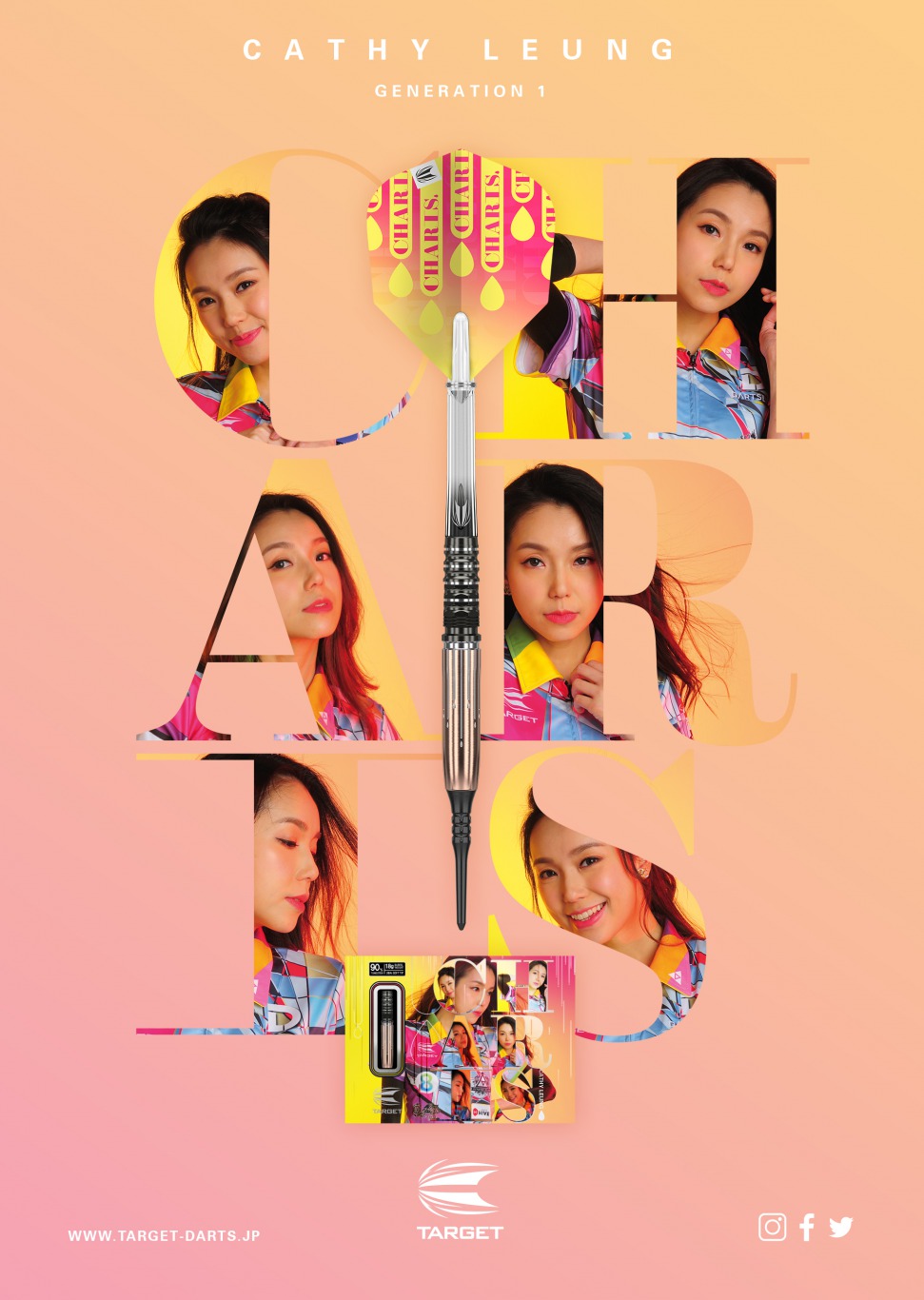 TARGET】CHARIS G1 Cathy Leung Model 18g 2BA