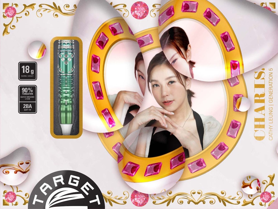 ダーツ CHARIS GENERATION 3 MAX Cathy Leung TARGET】CHARIS G4 Cathy Leung Model 18g 2BA